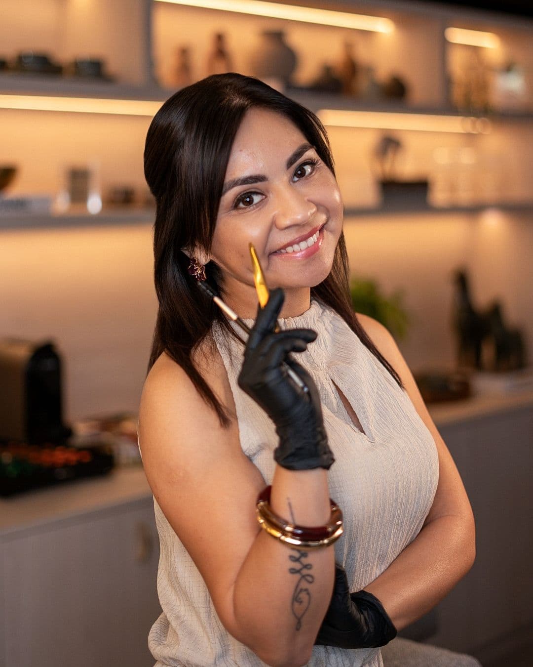 Olivia, brow artist at All Star Concept